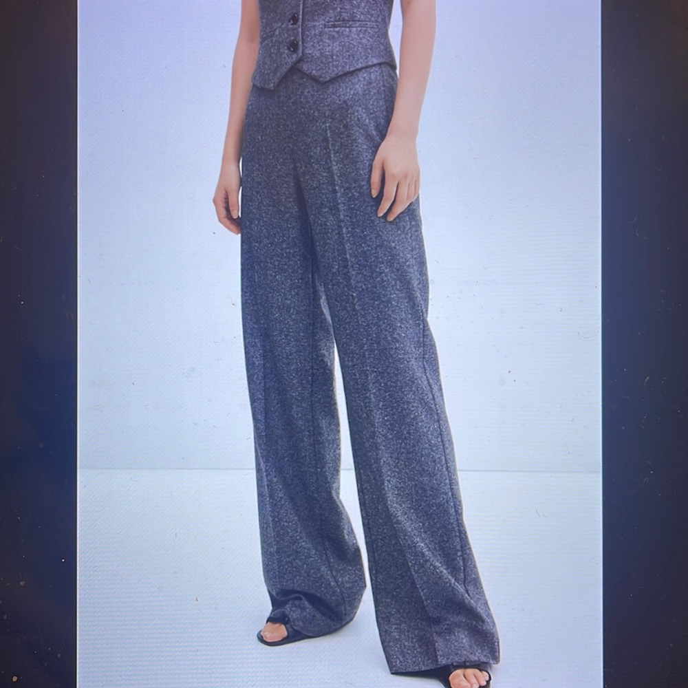 NWT Mango Wool Suit, Pant and Blazer - Picture 5 of 10
